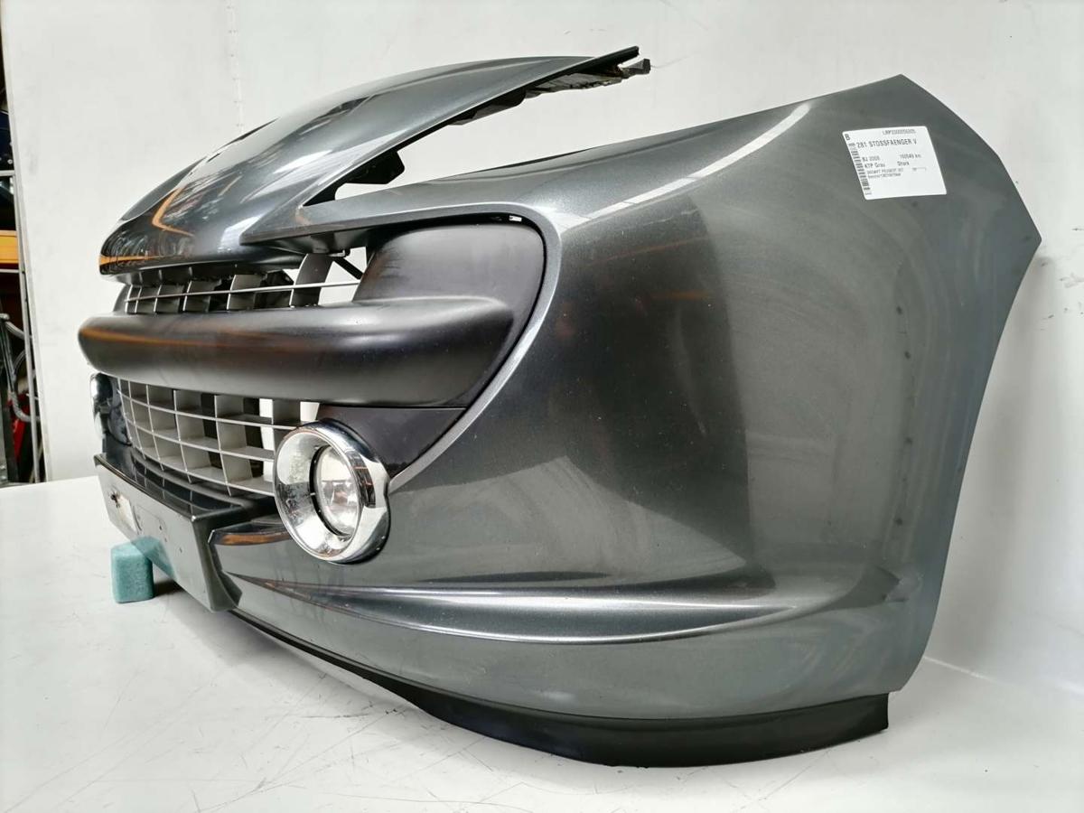 Peugeot 207SW original Stoßstange Stossfänger vorn KTP Grau Shark Bj.2008